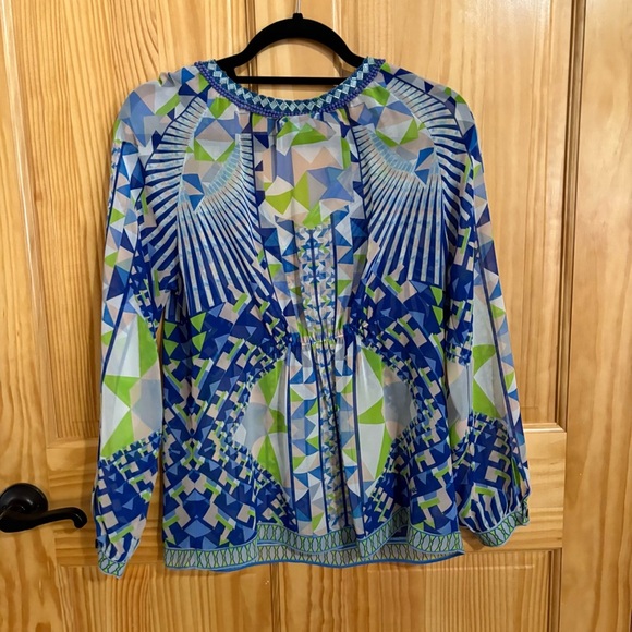 HALE BOB Psychedelic City Long Sleeve Top - Picture 3 of 7